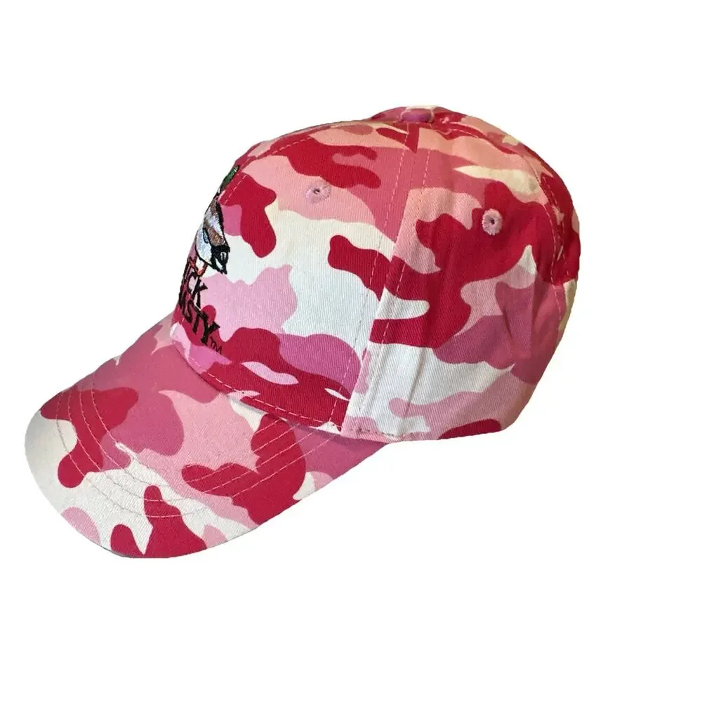 Women’s Duck Dynasty Hat Pink Camo New Embroidered A&E NWOT